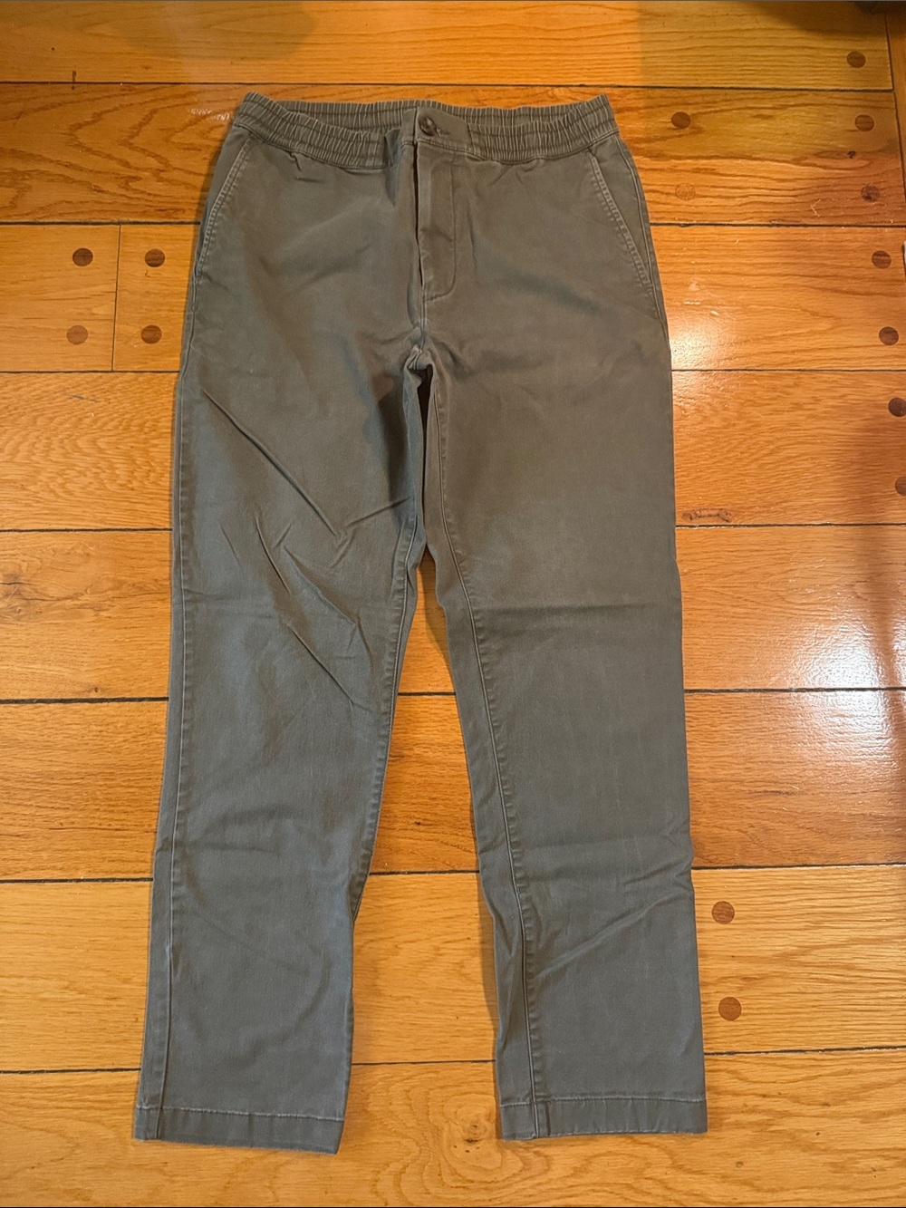 Goodfellow & Co Olive Men’s Straight-Leg Chinos